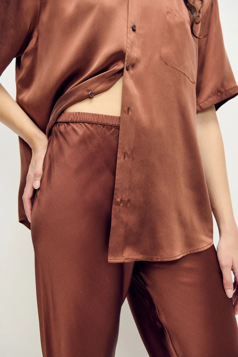 Silk Laundry  Bias Cut Pant Root
