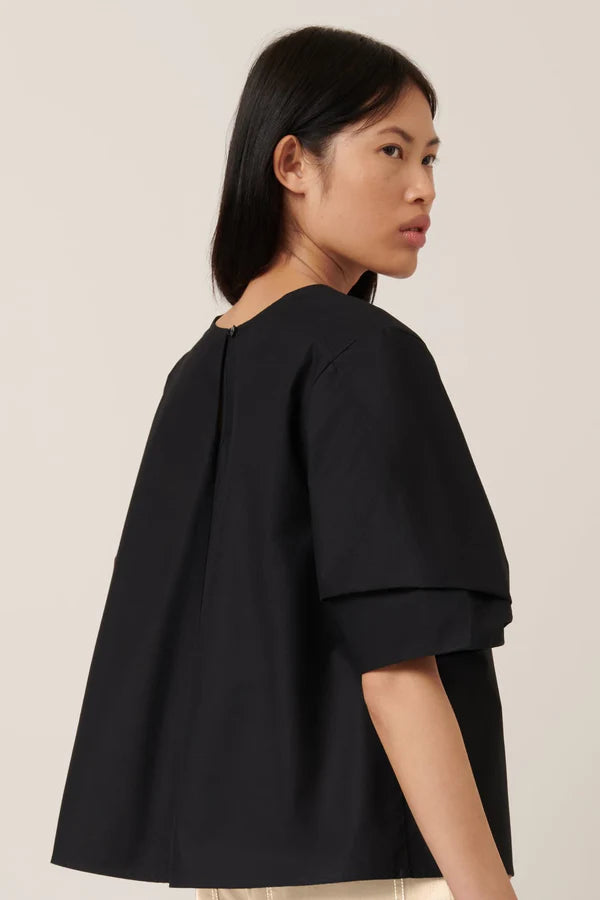 Kowtow Mila Top Black