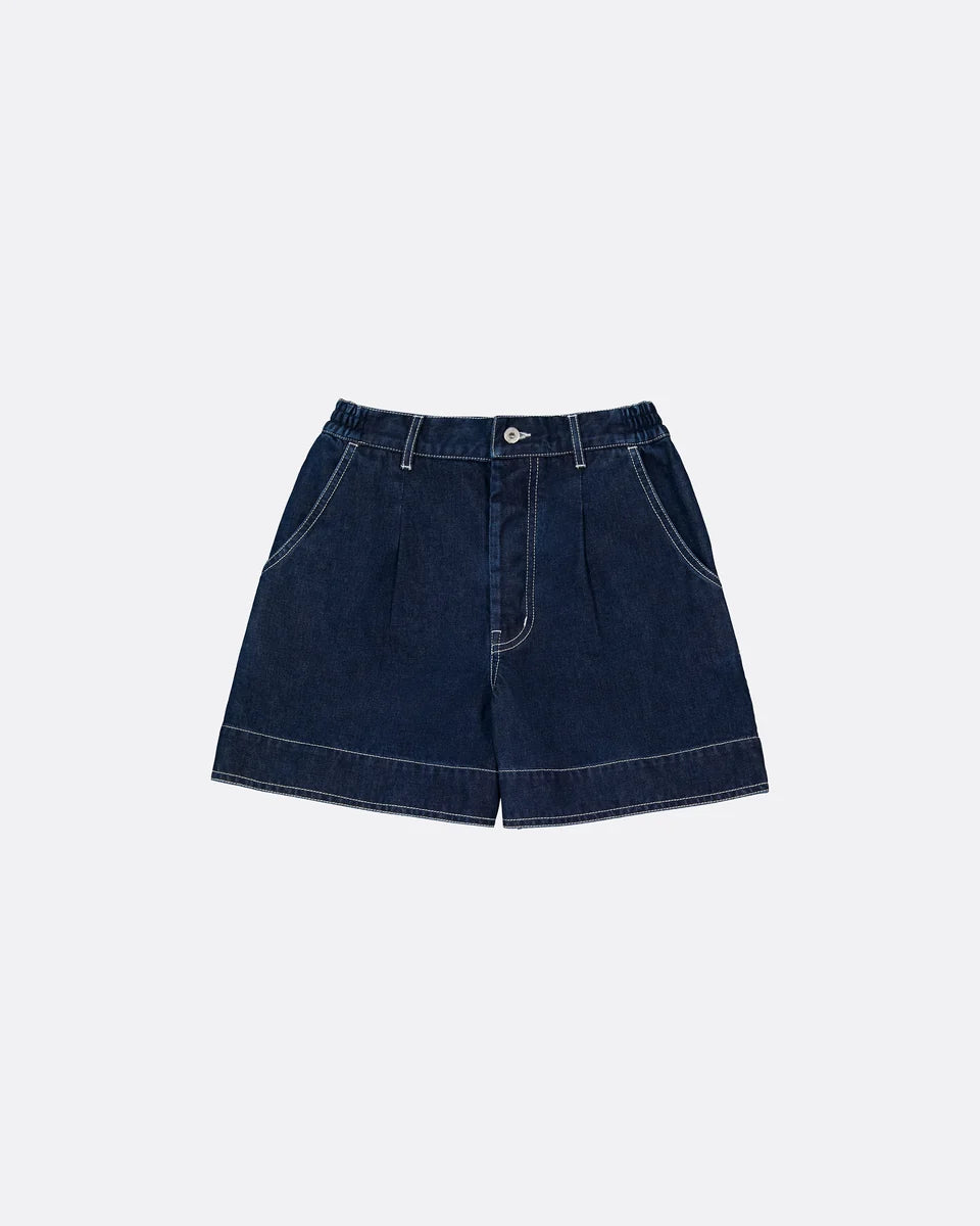 Kowtow Outline Shorts Indigo Denim
