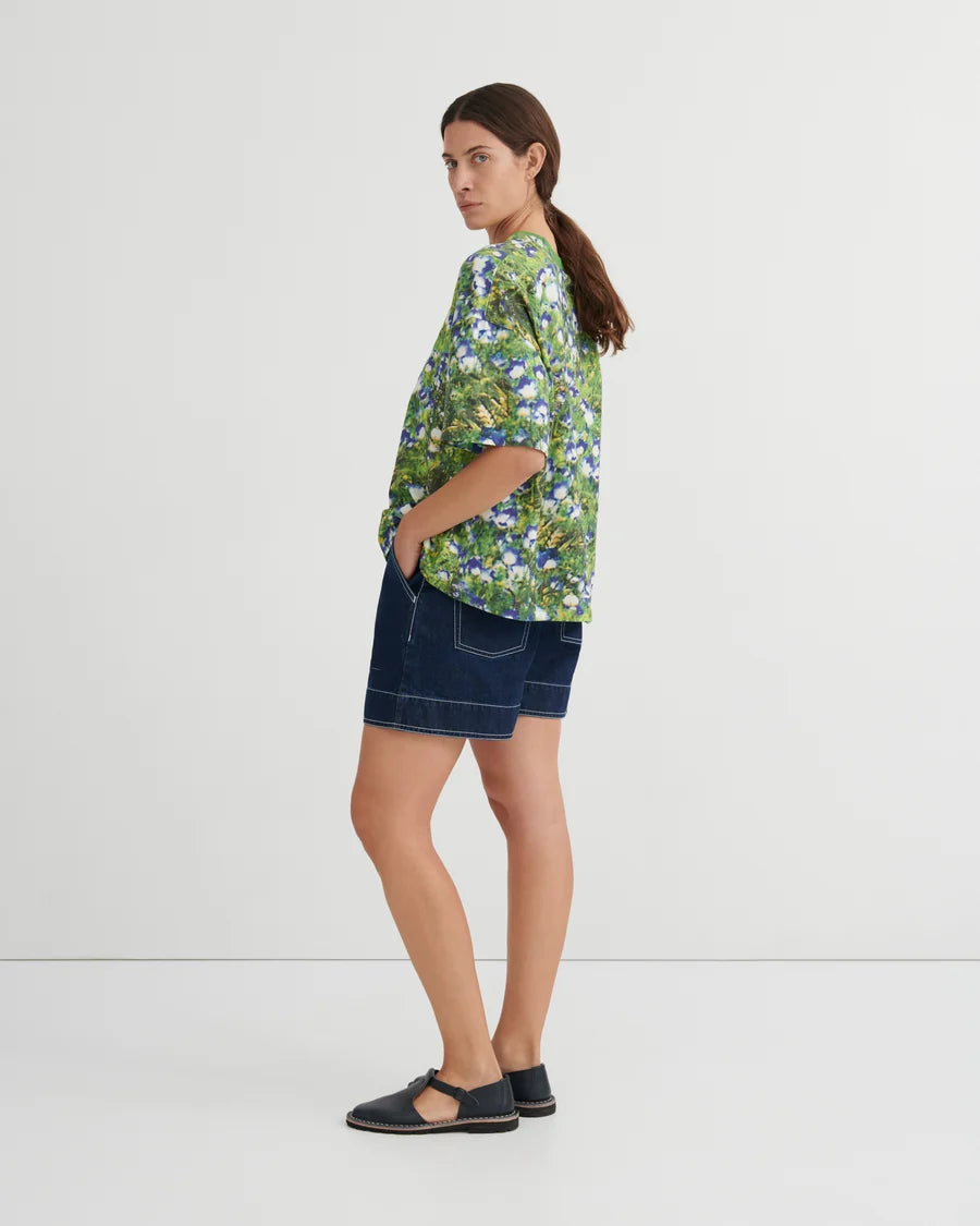 Kowtow Oversized Boxy Tee Bluebell