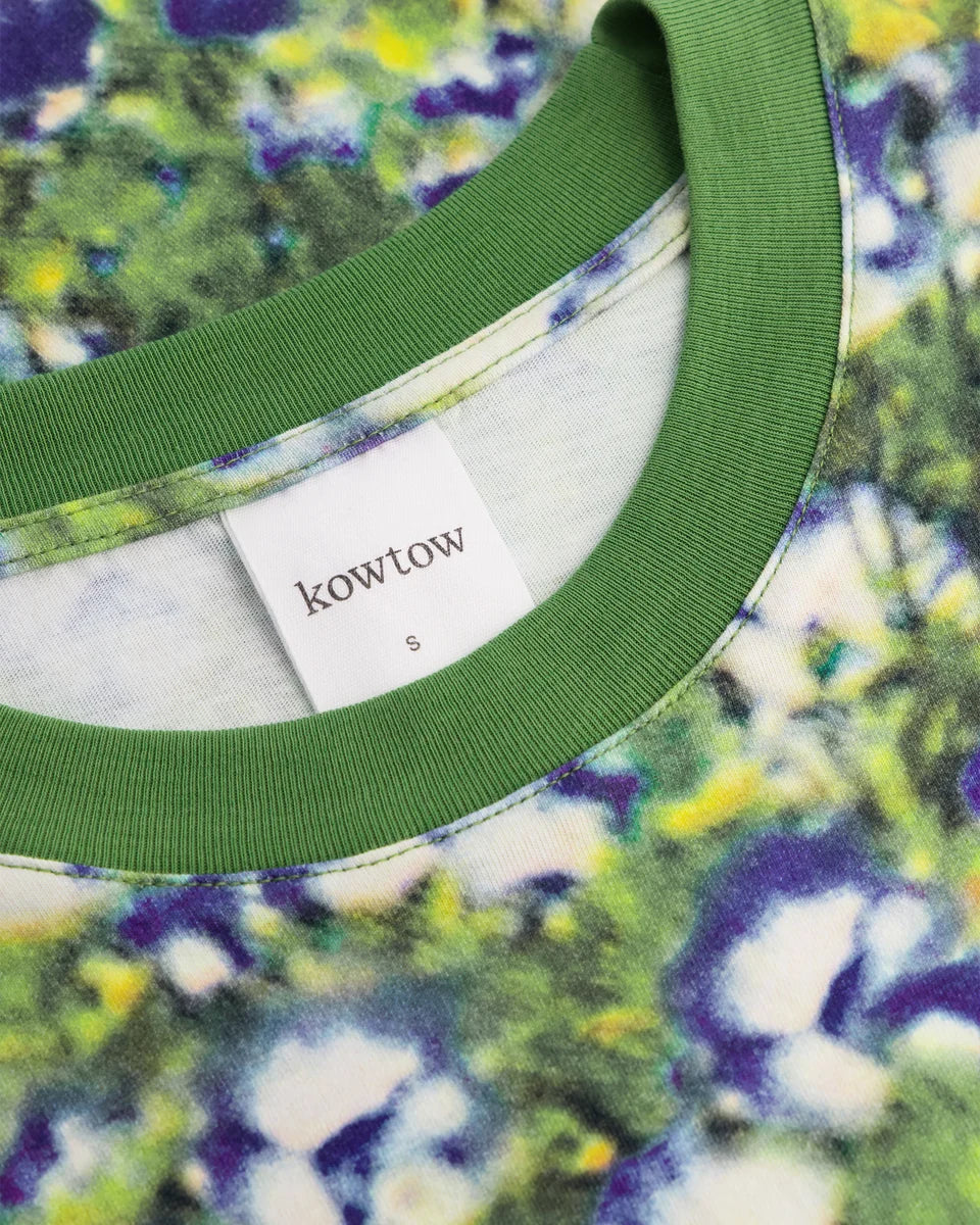 Kowtow Oversized Boxy Tee Bluebell