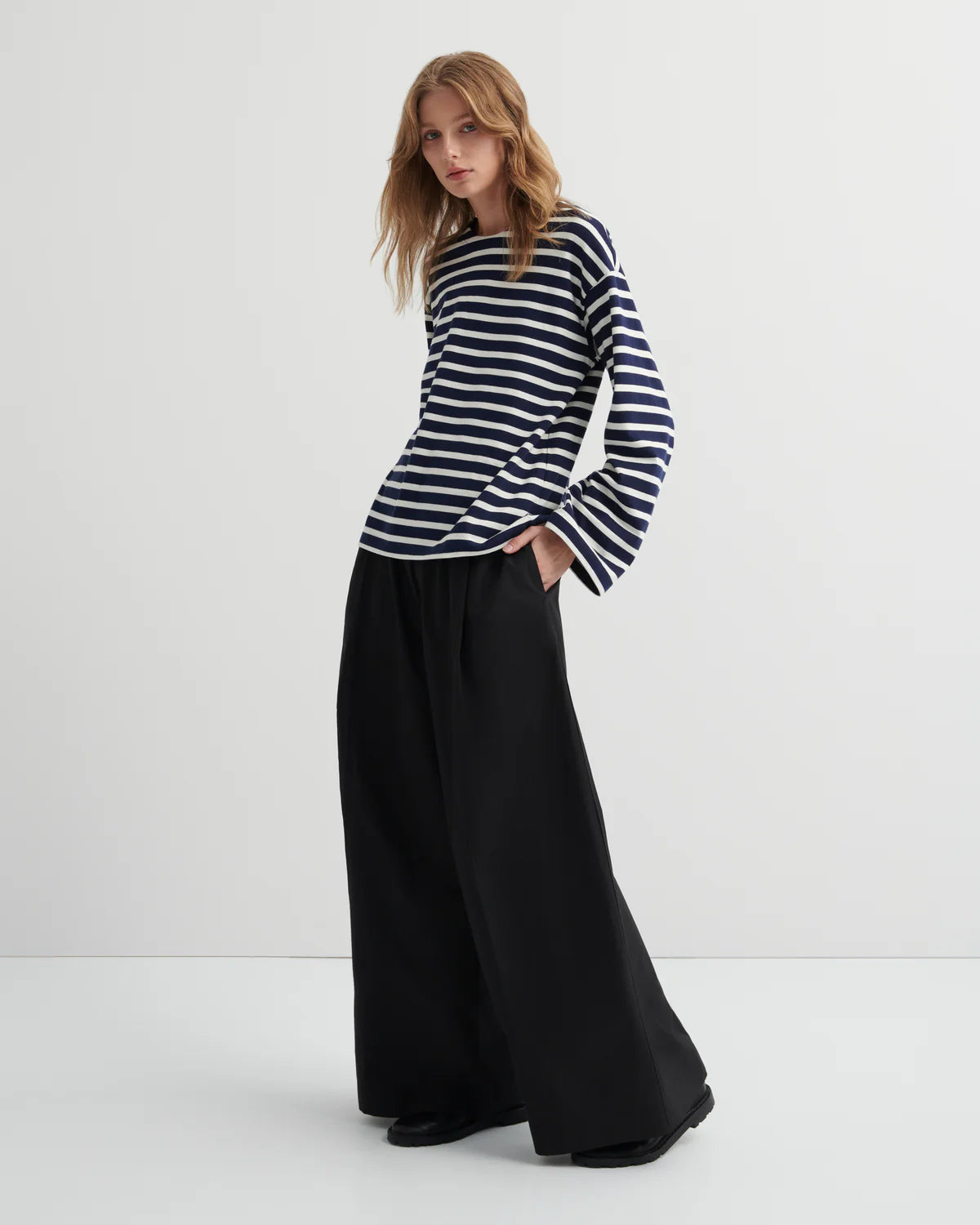 Kowtow Pierre Tee Uniform Stripe