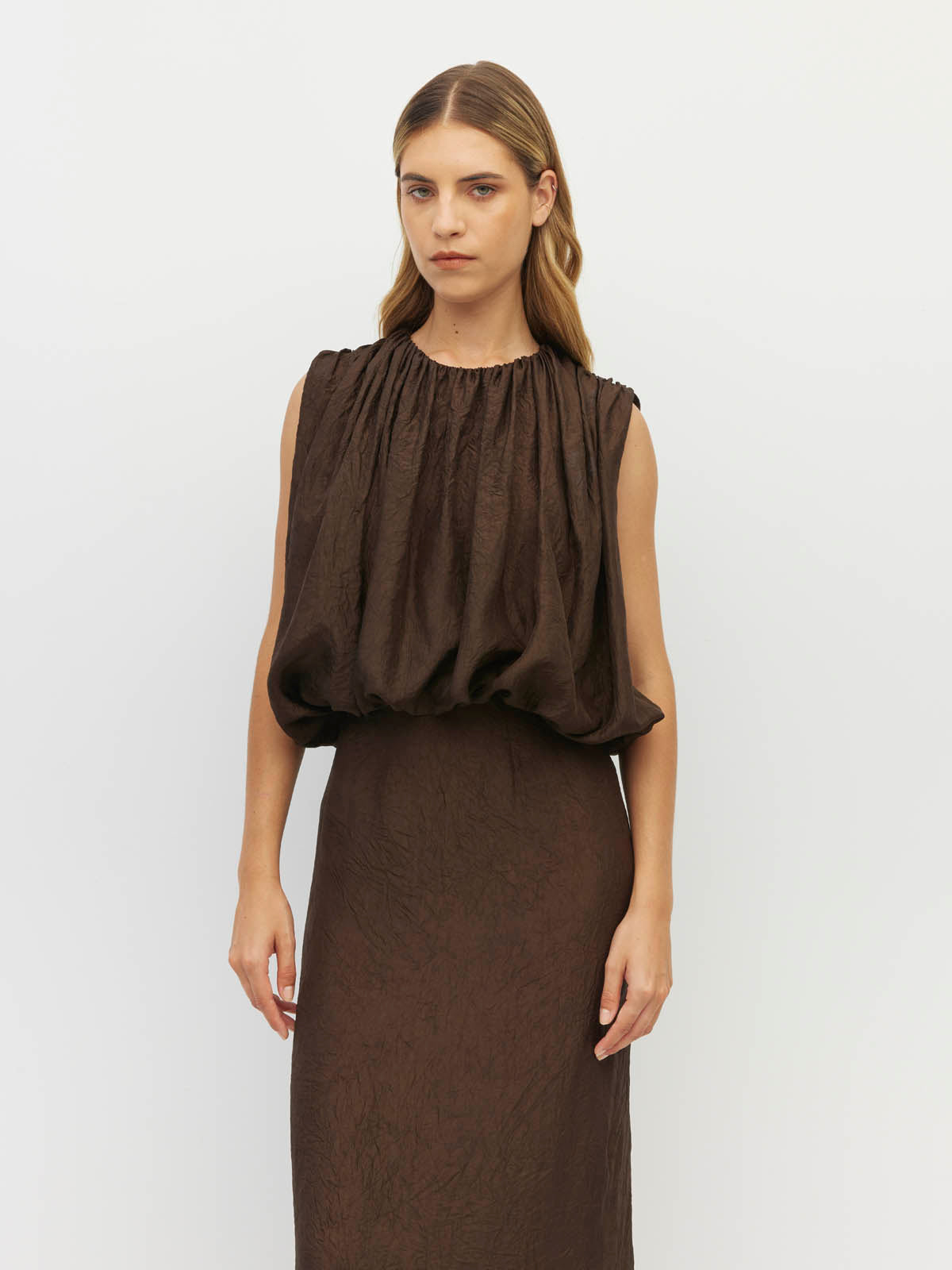 Juliette Hogan Tate Dress Chocolate