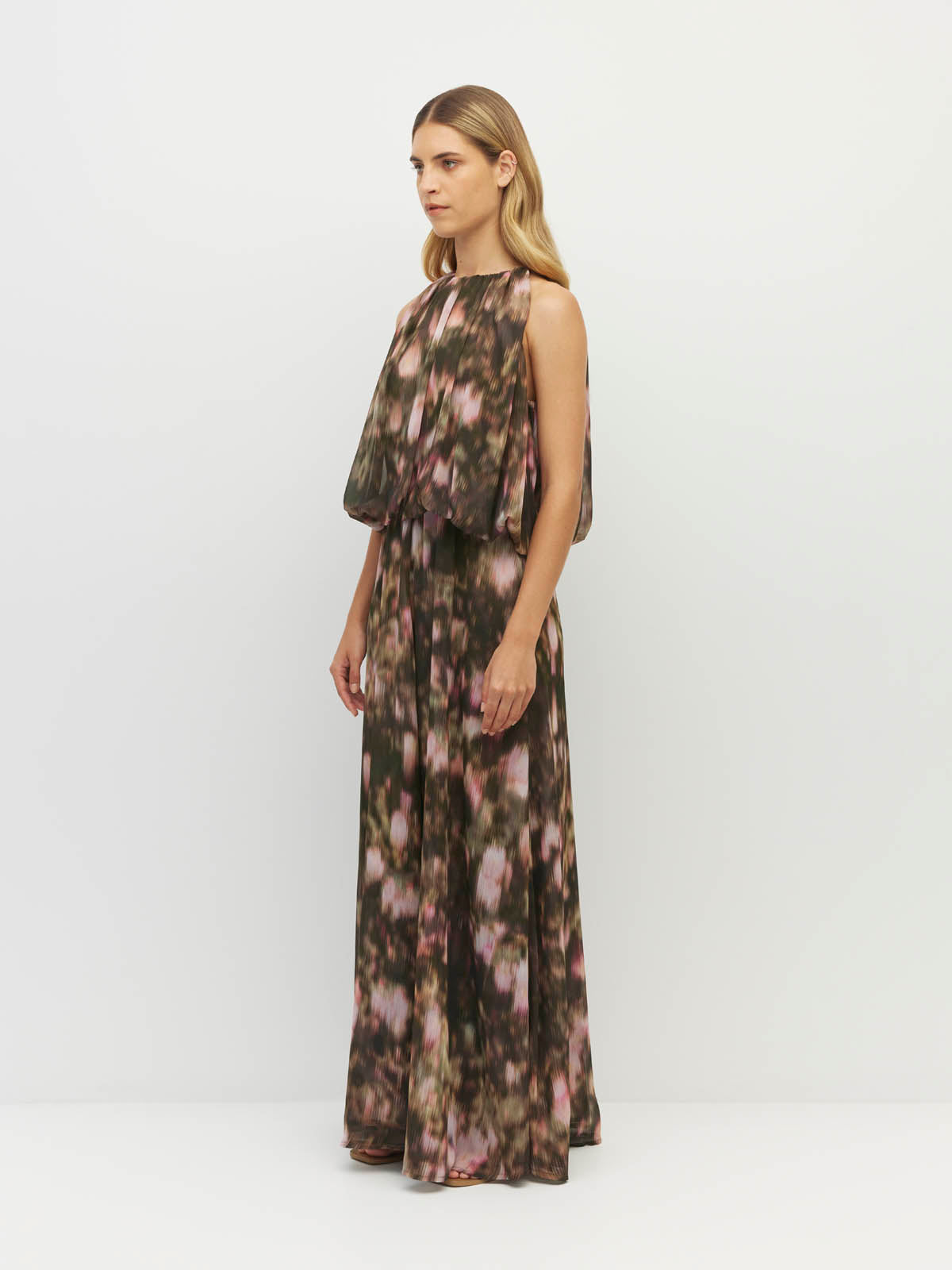 Juliette Hogan  Aria Dress Soft Camelia