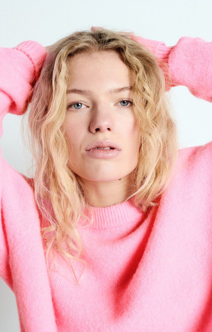 American Vintage Vitow Pullover Pink Melange