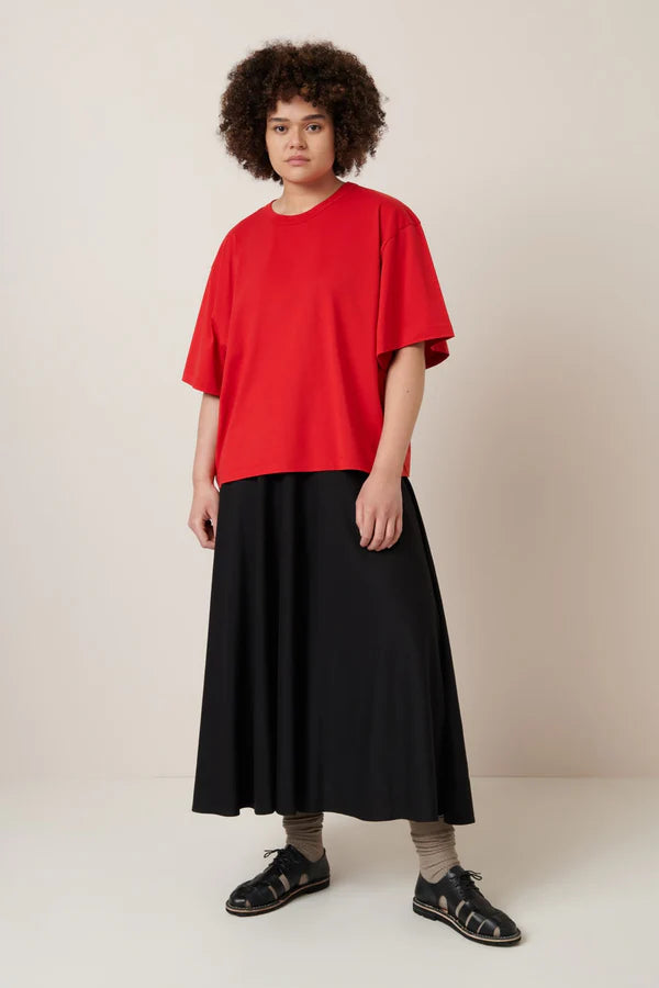 Kowtow Shadow Tee Red