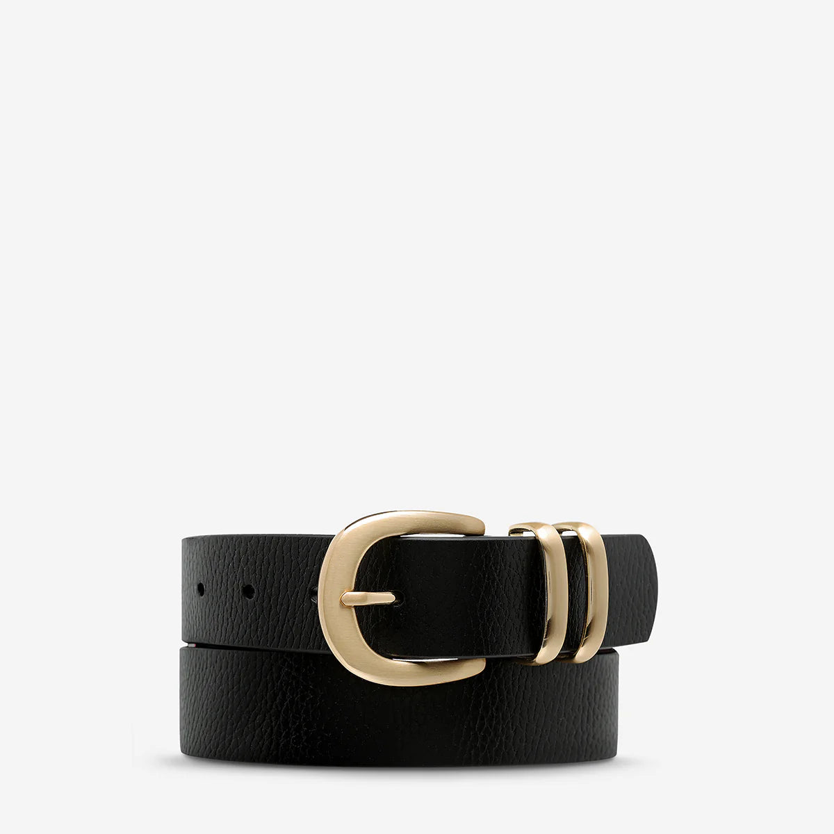 Status Anxiety Let it Be Belt Black/Gold