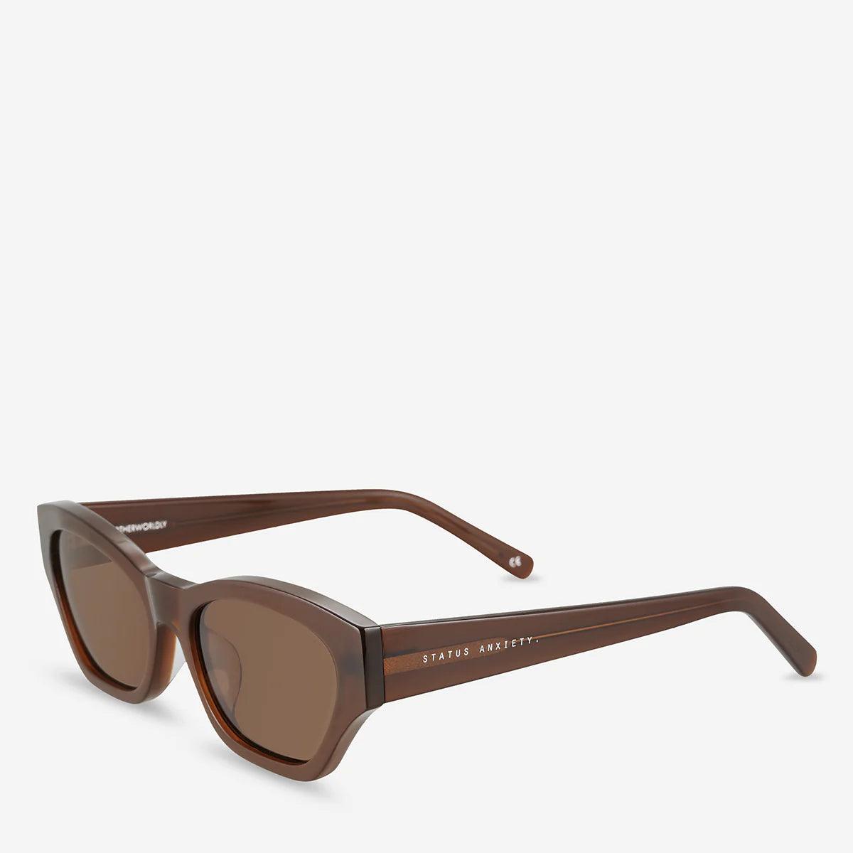 Status Anxiety Otherwordly  Sunglasses Brown