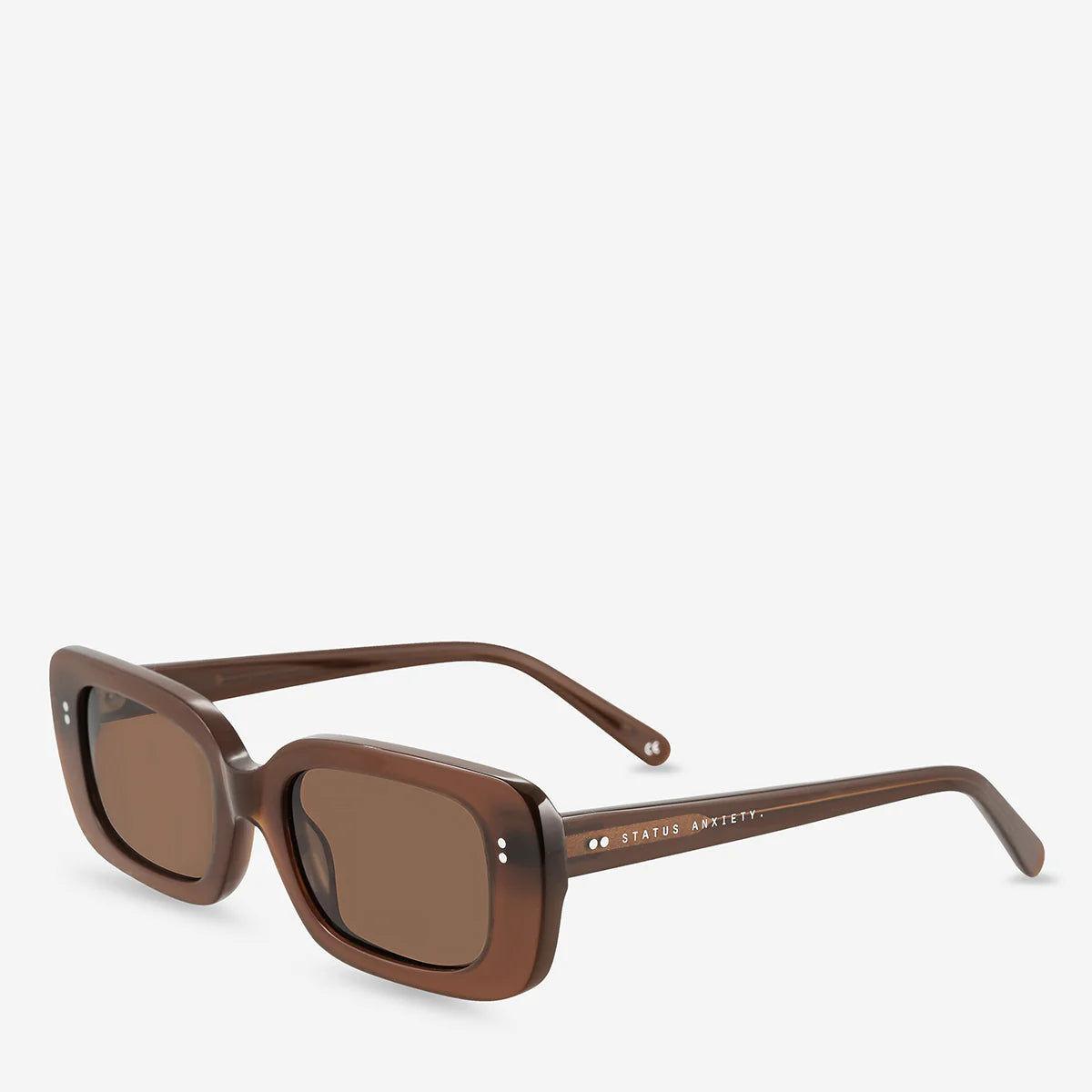 Status Anxiety Solitary Sunglasses Brown