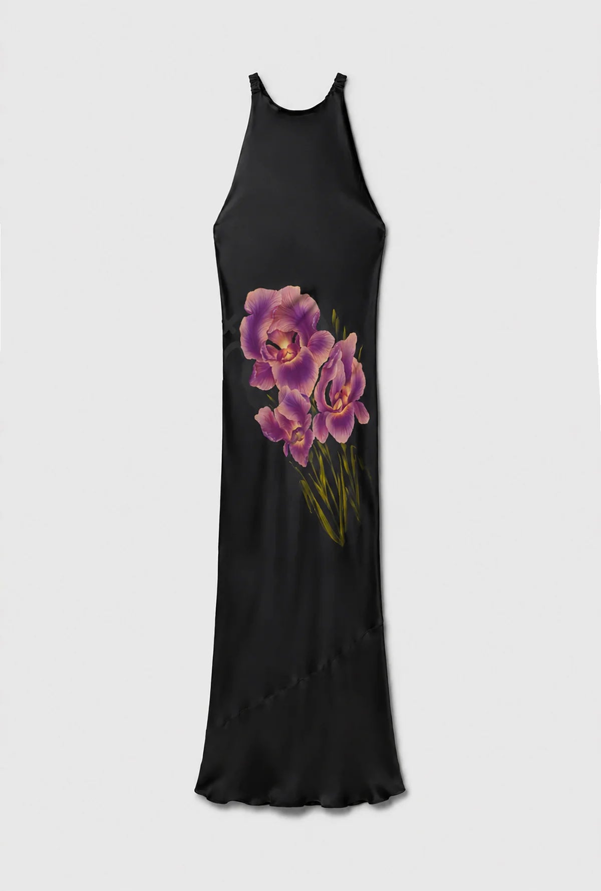 Silk Laundry High Lo Dress Iris