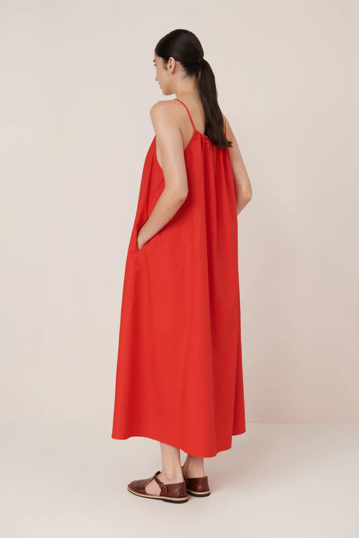 Kowtow Sway Dress Scarlet