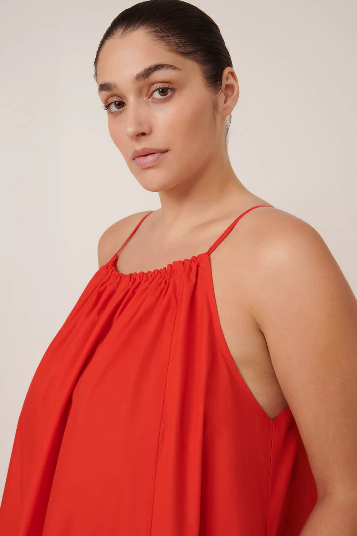 Kowtow Sway Dress Scarlet
