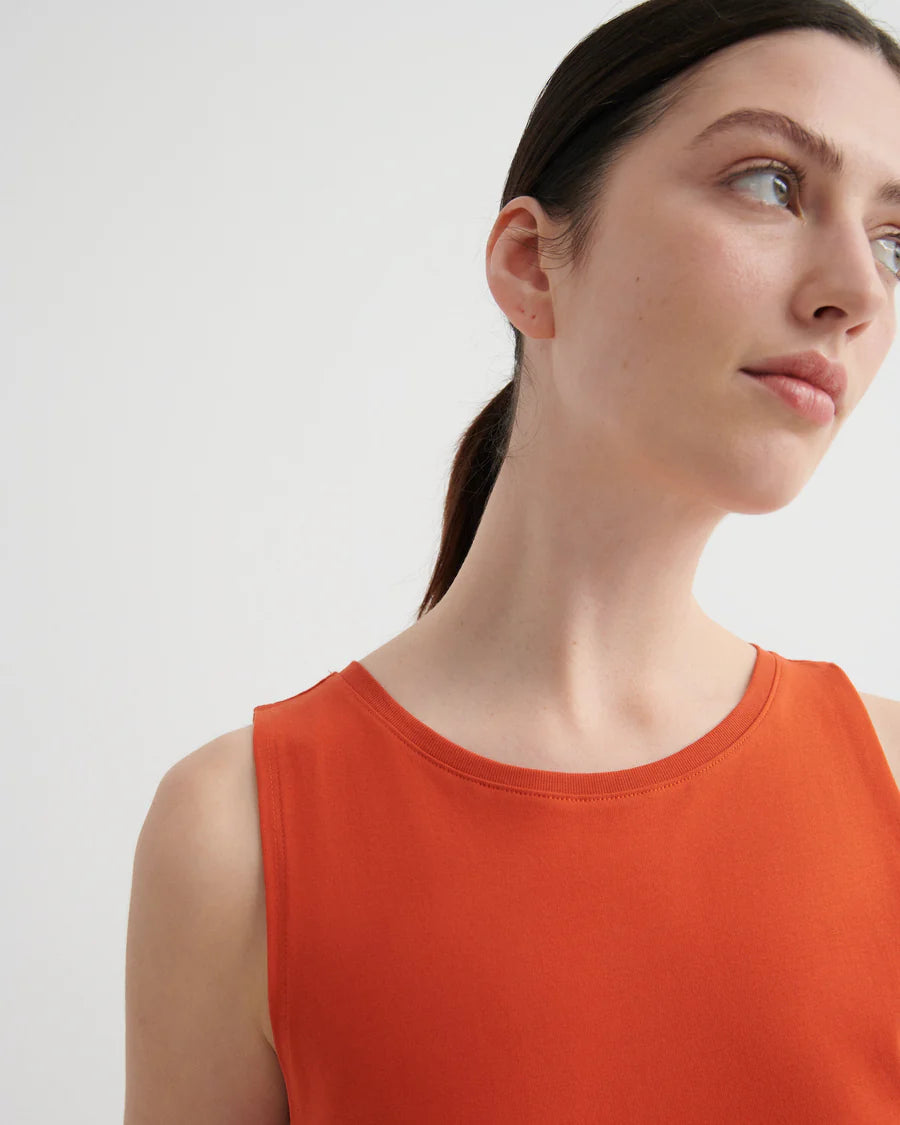 Kowtow Tank Swing Dress Nasturtium