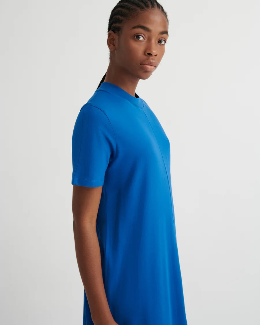 Kowtow Topic Dress Blue Orchid