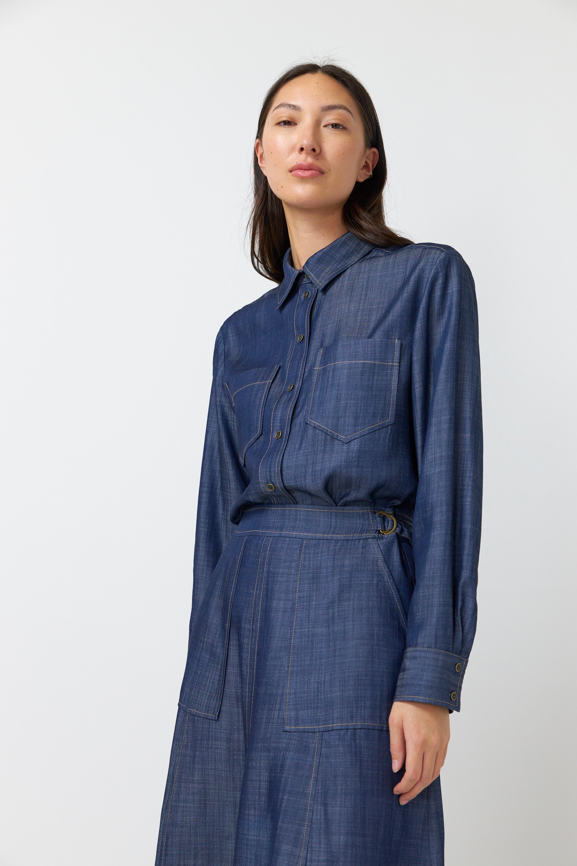 Sylvester Traveller Shirt Chambray