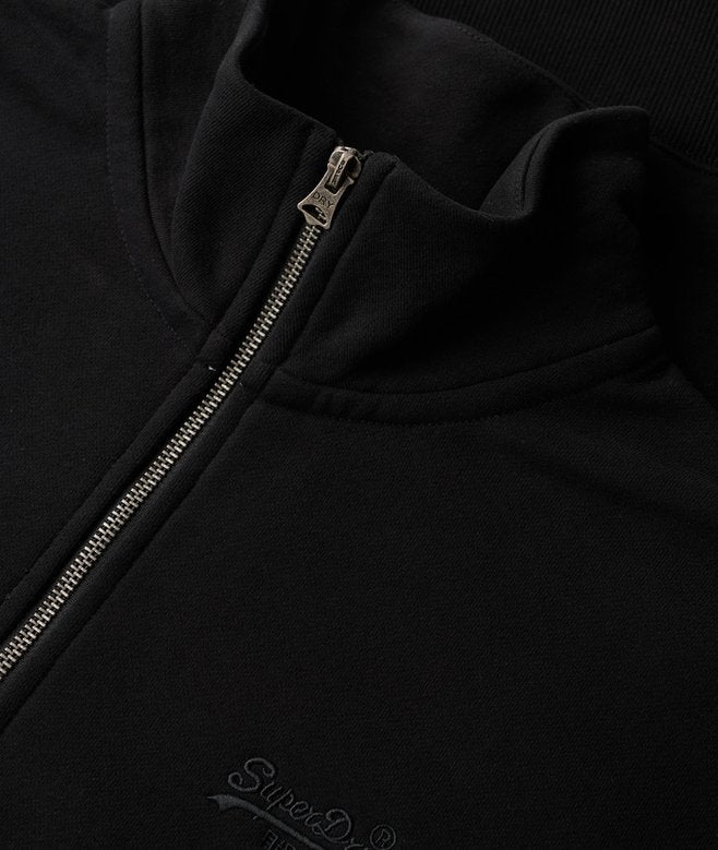 Superdry Essential Logo Half Zip Black