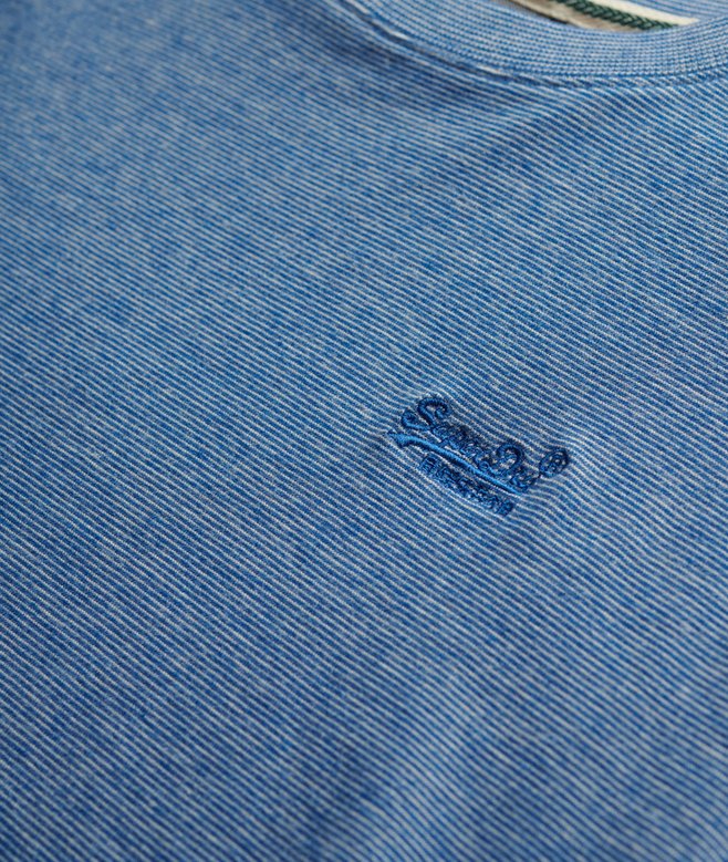Superdry Essential Logo Tee Ocean Blue Feeder