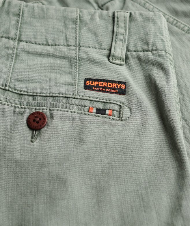 Superdry Vintage International Short Washed Sage