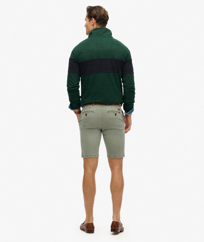 Superdry Vintage International Short Washed Sage