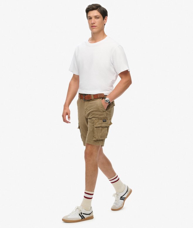 Superdry Core Cargo Short Tan Khaki