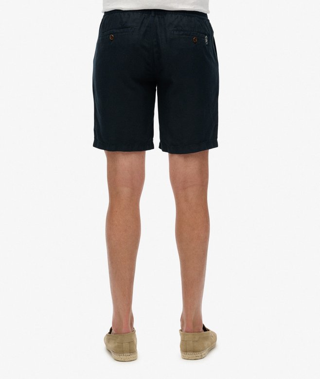 Superdry Merchant Linen Short Eclipse Navy