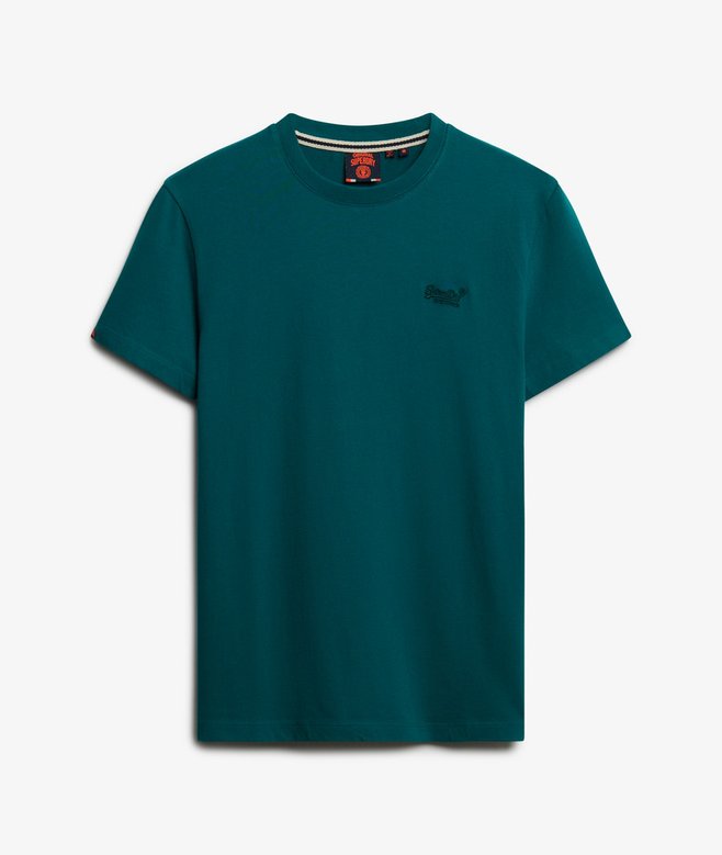 Superdry Essential Logo Emb Tee Storm Green