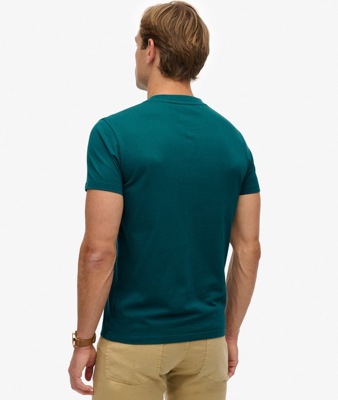 Superdry Essential Logo Emb Tee Storm Green