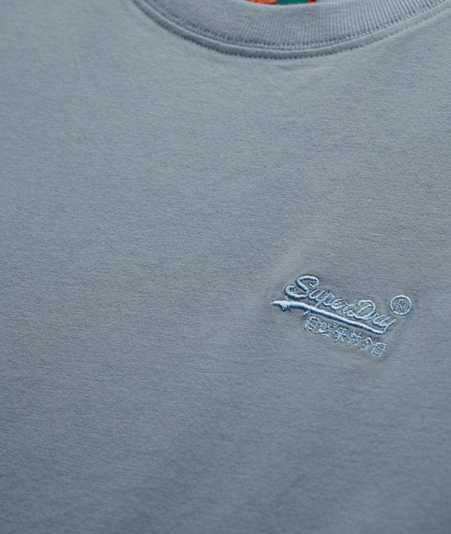 Superdry Essential Logo Emb Tee Washed Denim