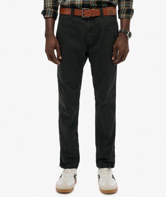 Superdry Utility Chino Washed Black