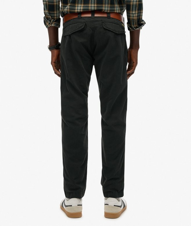 Superdry Utility Chino Washed Black