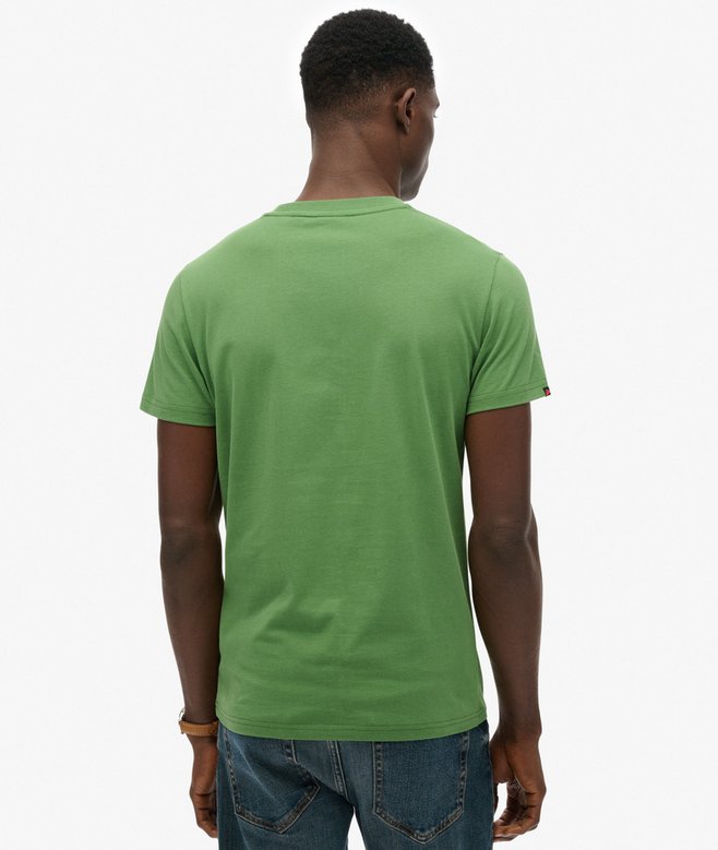 Superdry Essential Logo Tee Artichoke Green