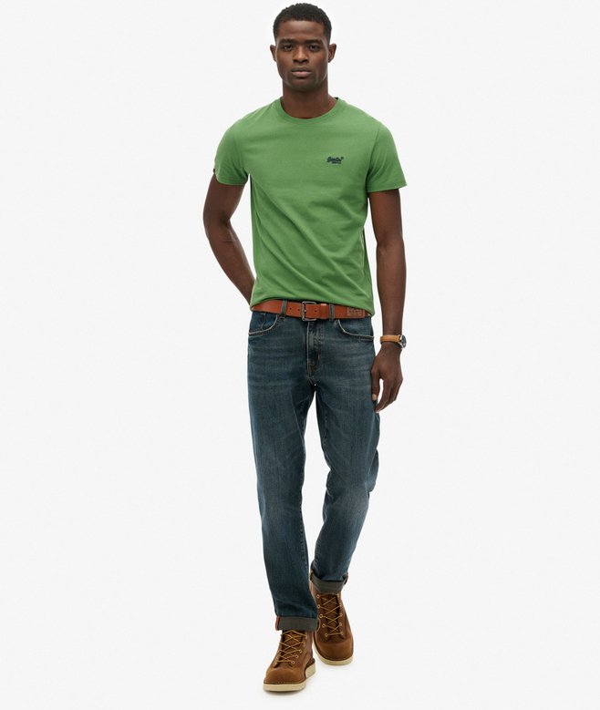 Superdry Essential Logo Tee Artichoke Green