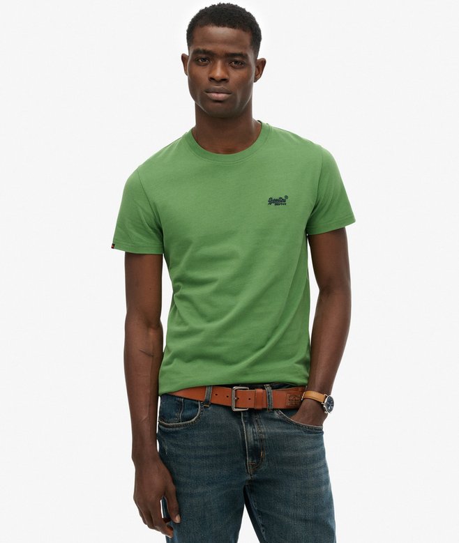 Superdry Essential Logo Tee Artichoke Green