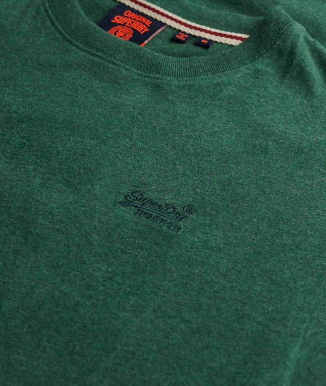 Superdry Essential Logo Tee Pitch Green Marle