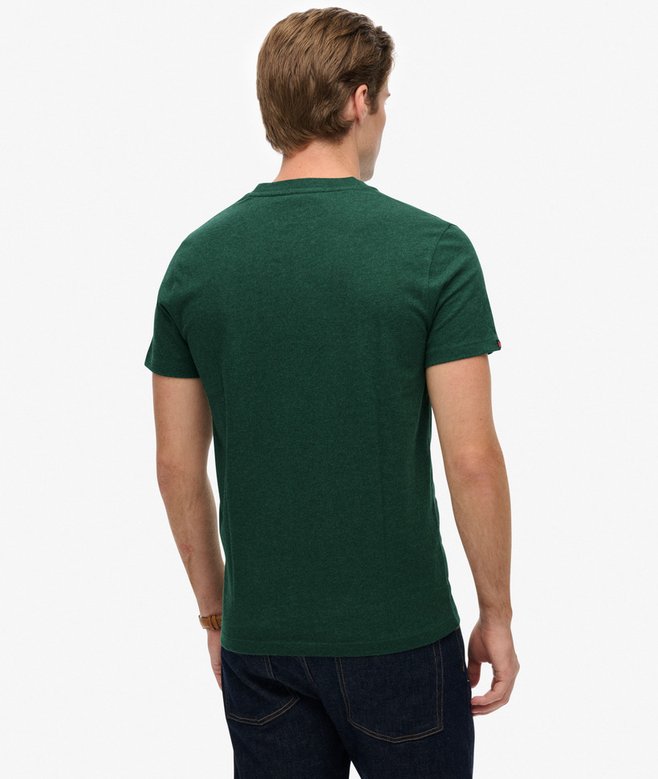 Superdry Essential Logo Tee Pitch Green Marle