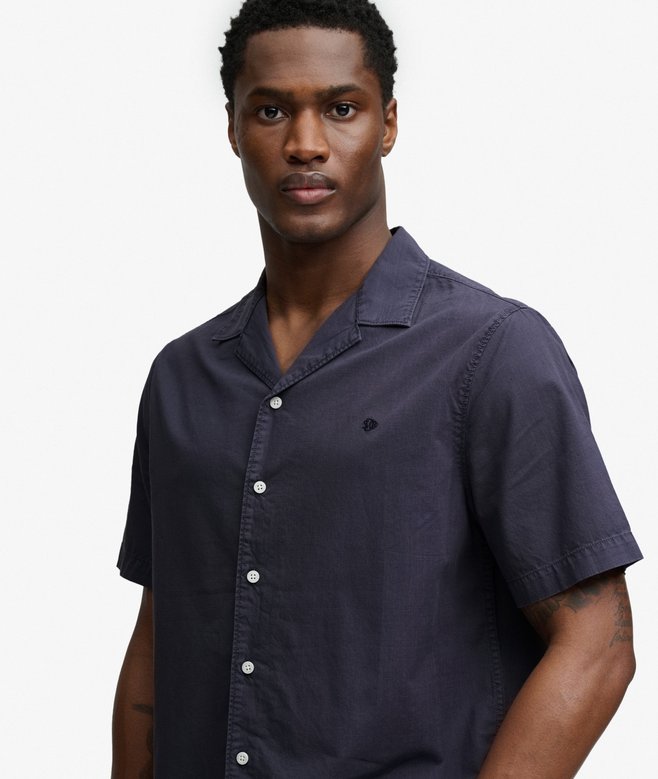 Superdry Cabana SS Shirt Soft Navy