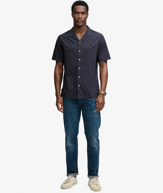 Superdry Cabana SS Shirt Soft Navy