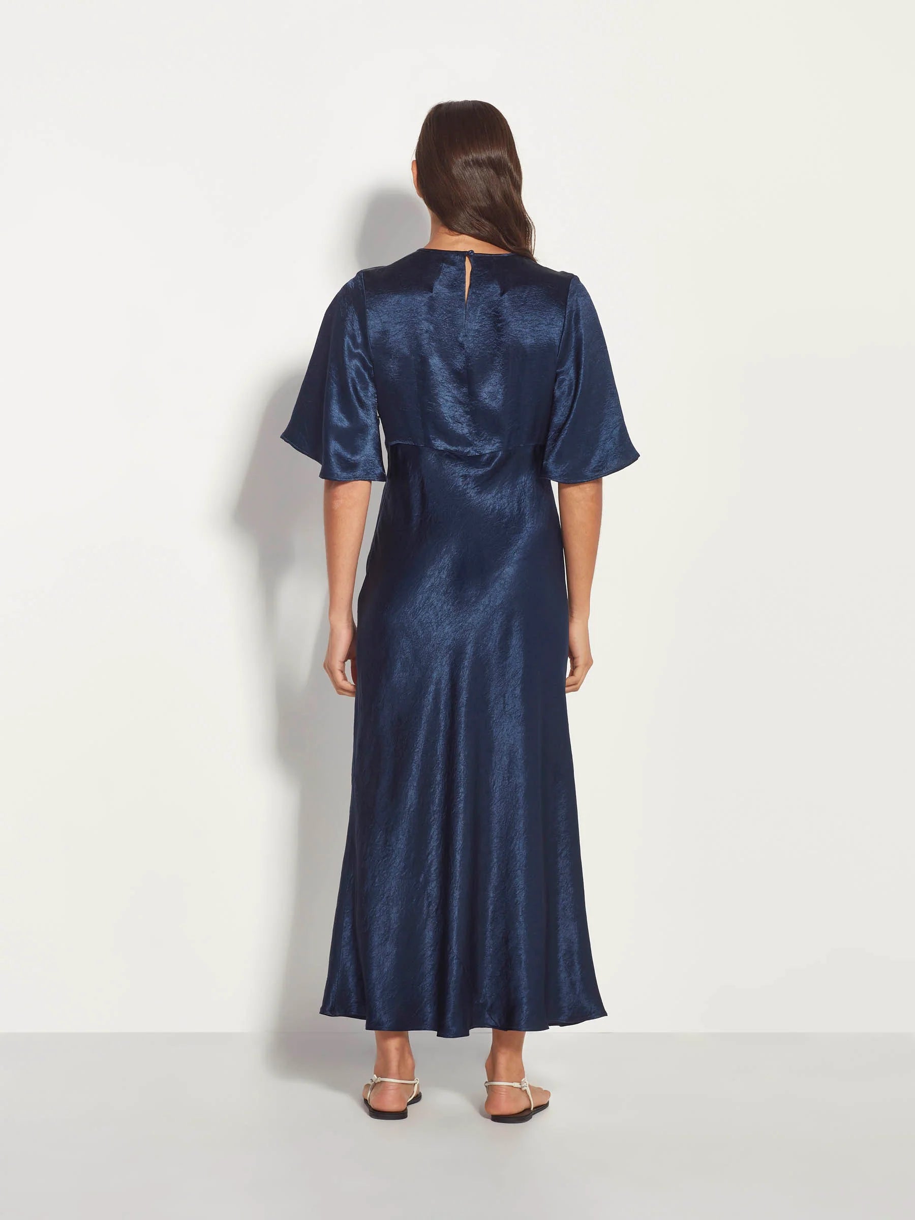 Juliette Hogan Lou Dress Dark Sapphire