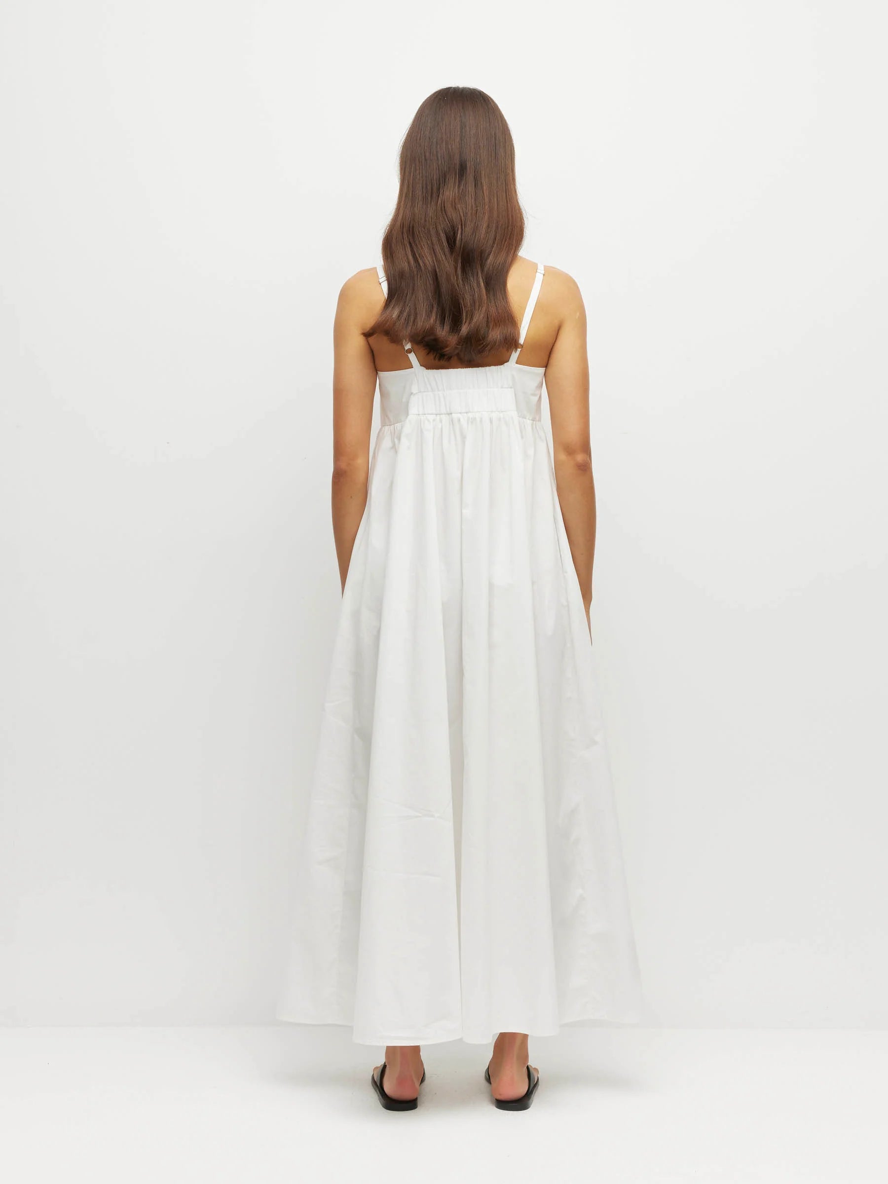 Juliette Hogan Katy Dress White