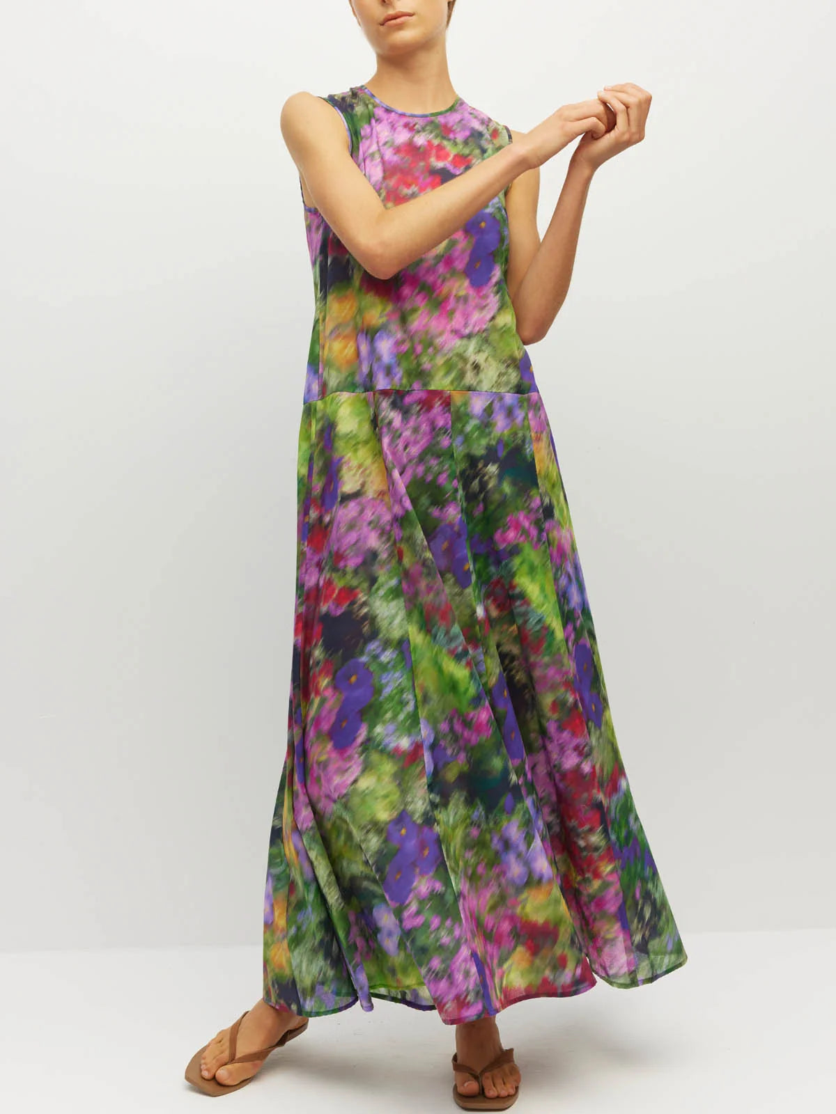 Juliette Hogan Symi Dress (Dream in Colour Silk CDC) Spectra