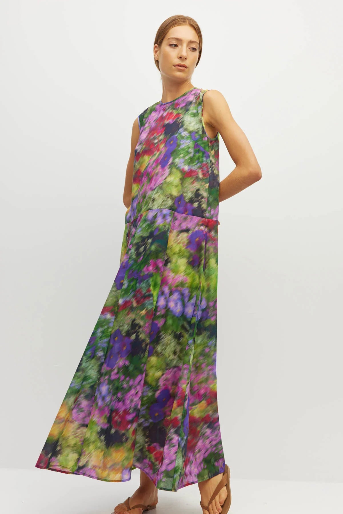 Juliette Hogan Symi Dress (Dream in Colour Silk CDC) Spectra